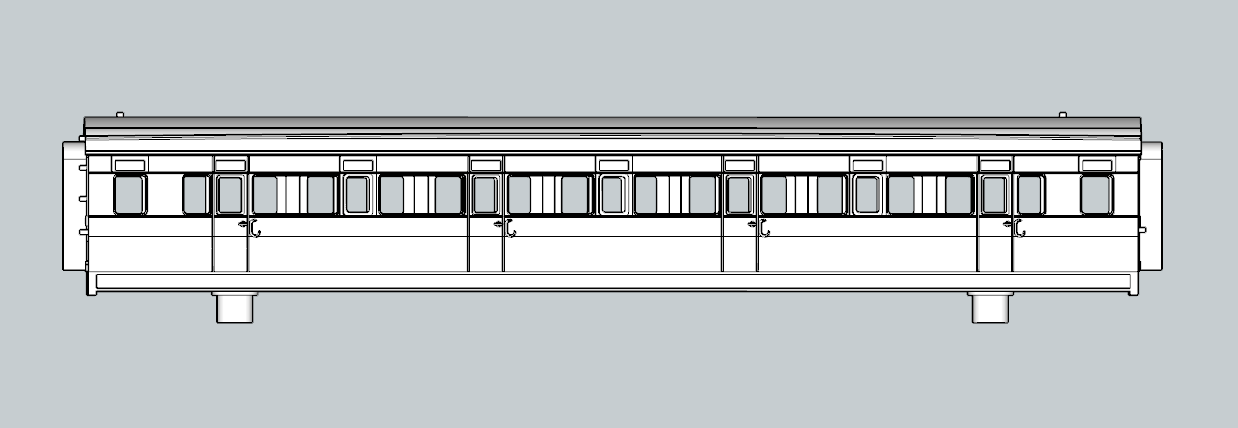 (image for) (N) LSWR Ironclad 7 cmpt First - d476